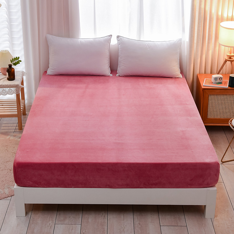 Thickened milk fleece single bed hat for winter 2021 details Picture