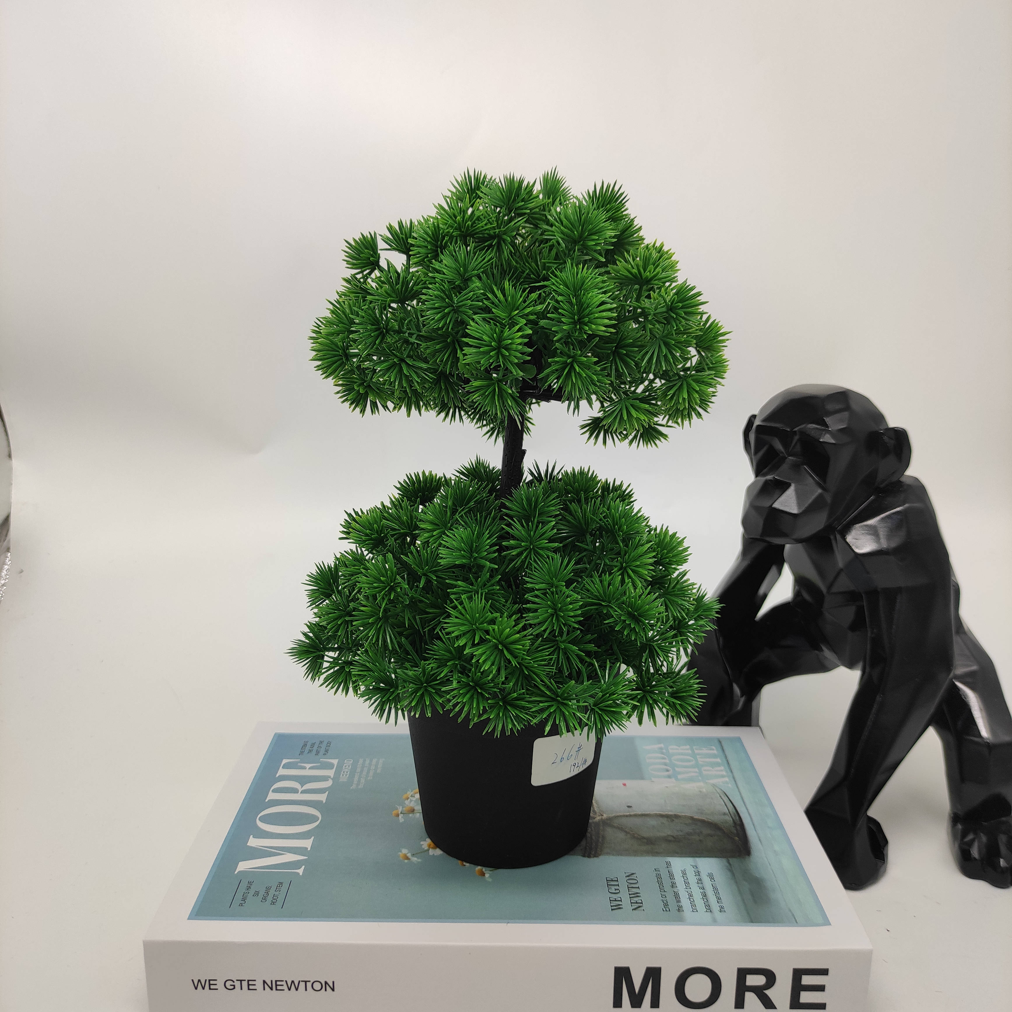 Mini artificial bonsai flowers, small potted plants, factory direct sales of artificial flower plants details Picture