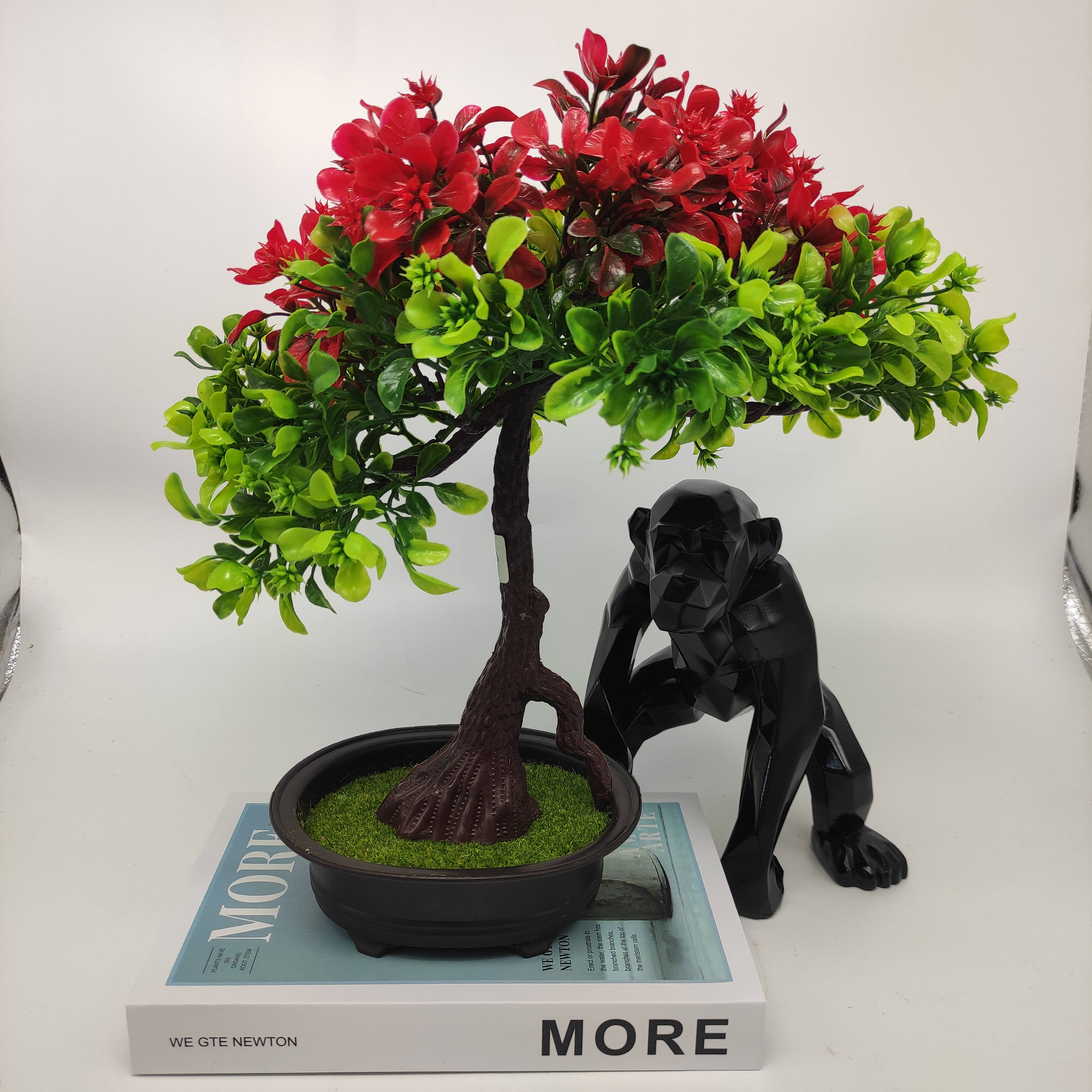 迷你仿真盆景花 小型盆栽 厂家直销仿真花植物