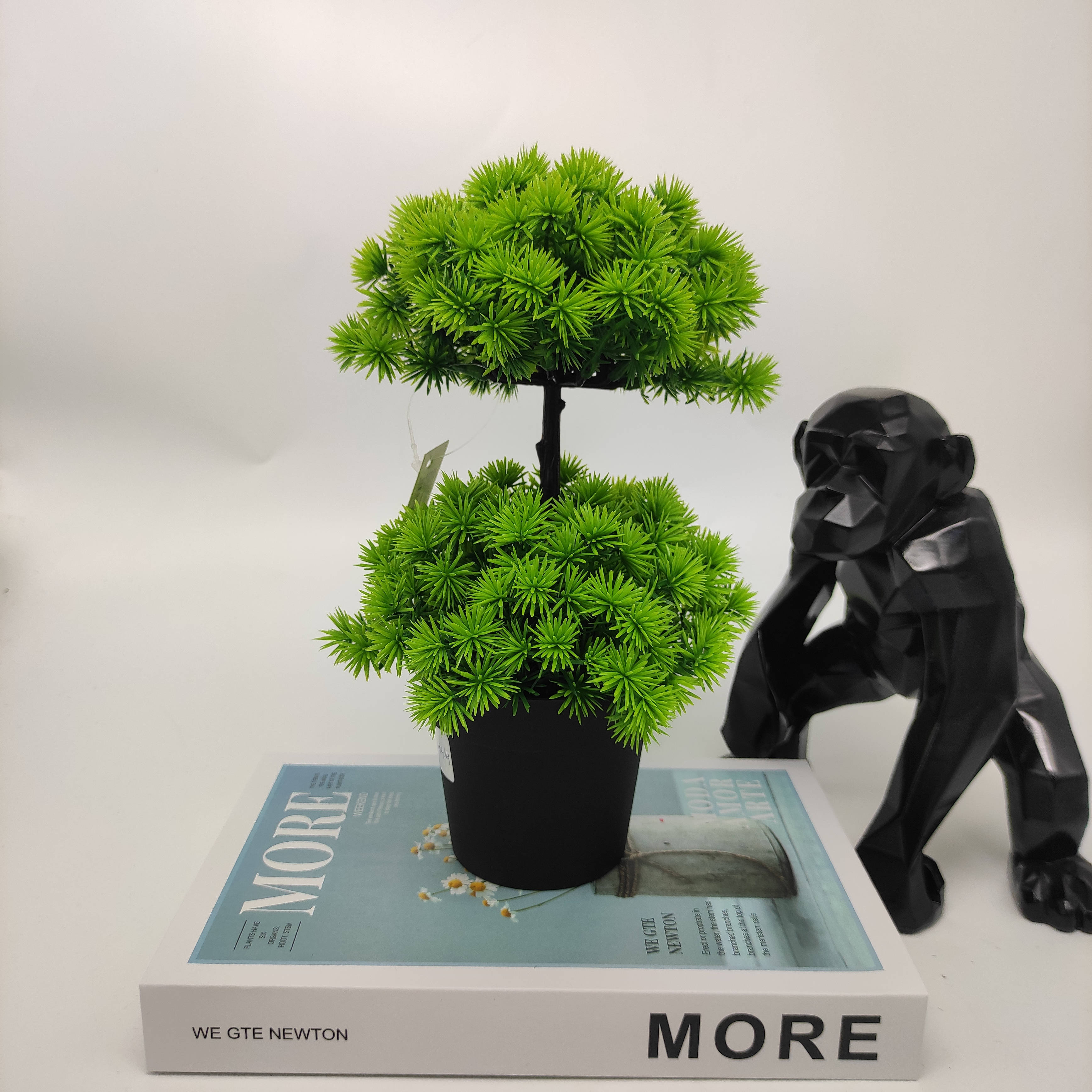 Mini artificial bonsai flowers, small potted plants, factory direct sales of artificial flower plants