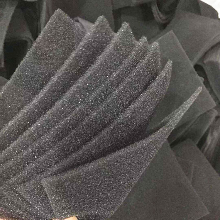 Factory wholesale pu foam mesh sponge, black 3mm mesh dust-proof sponge, custom-made warm air blower filter cotton Specification drawing