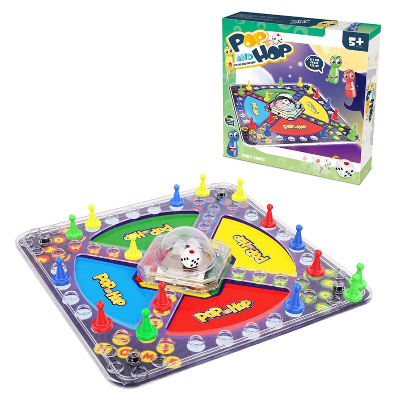 Foreign trade cross-border flying chess, snake chess, tabletop games, multi-functional board games, educational interactive toys, children's toys, gifts Item Picture