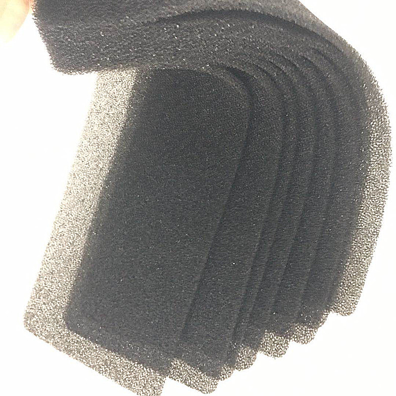 Factory wholesale pu foam mesh sponge, black 3mm mesh dust-proof sponge, custom-made warm air blower filter cotton Item Picture