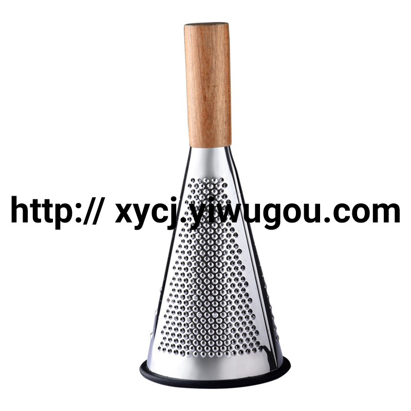 Stainless steel planer wood handle conical planer multi-functional vegetable cutter Vertical planer grinder