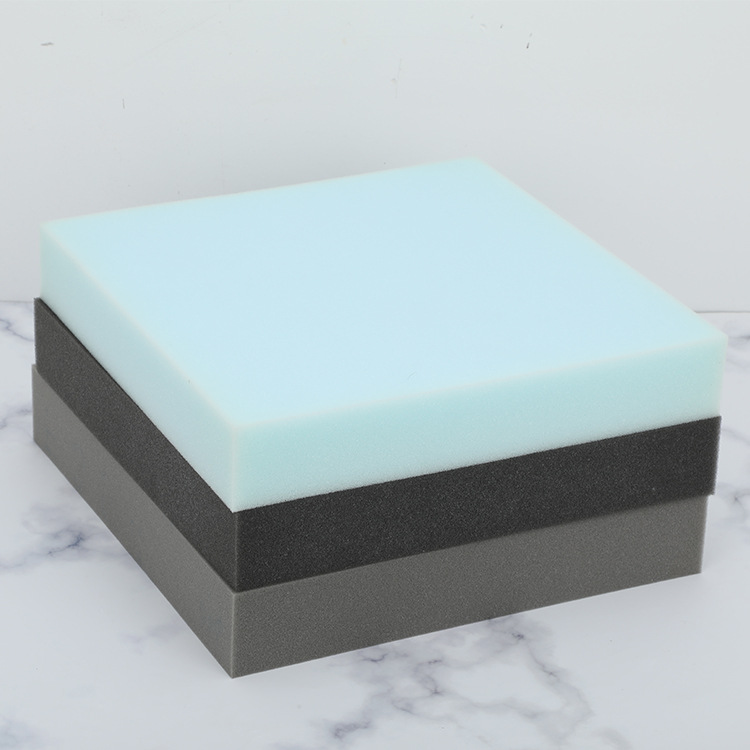 Manufacturer's PU foam home sponge, high resilience and high-density sponge mattress cushion, memory foam details Picture