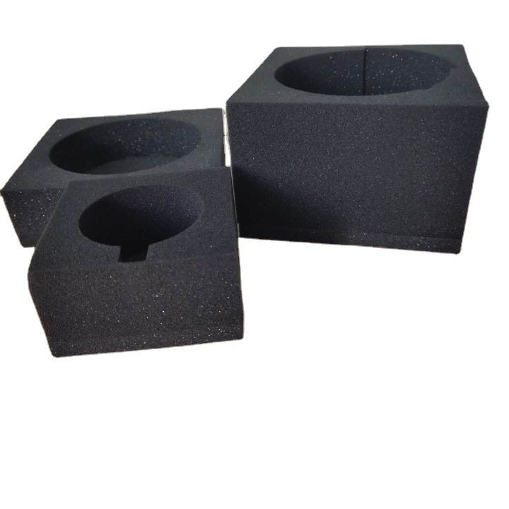 黑色海棉内衬化妆棉内托防静电海棉内衬隔音棉内衬可一次成型