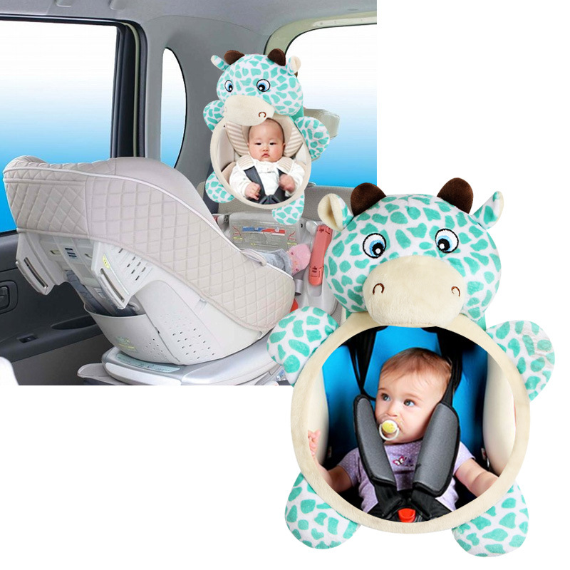 Baby seat rearview mirror Baby car backseat funhouse mirror Baby car observation rearview mirror