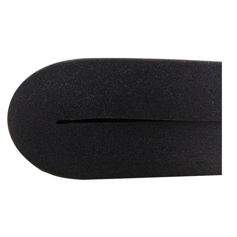 Black polyurethane wave sponge block filter inner lining, inner support, shockproof, water-absorbing and oil-absorbing filter packaging thin foam pad Item Picture