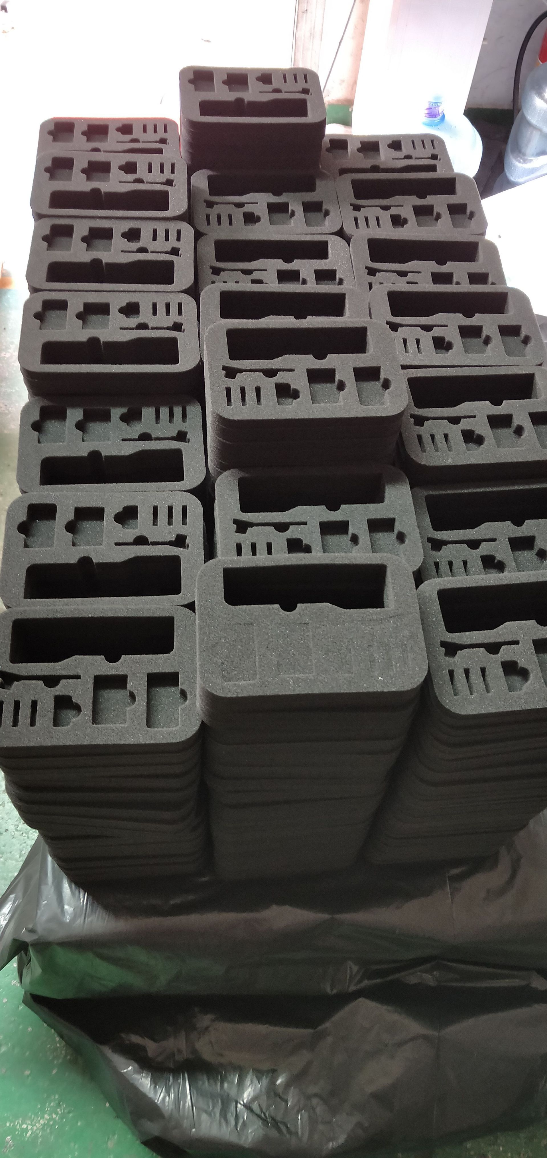 Factory custom-made shockproof sponge inner support packaging sponge, high-density sponge customized in any shape Specification drawing