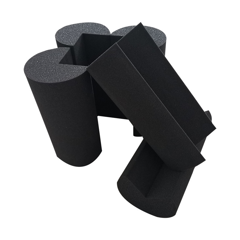 The packaging sponge is black, high-density, and shaped. The inner lining and inner support of the sponge are formed by one-piece stamping details Picture