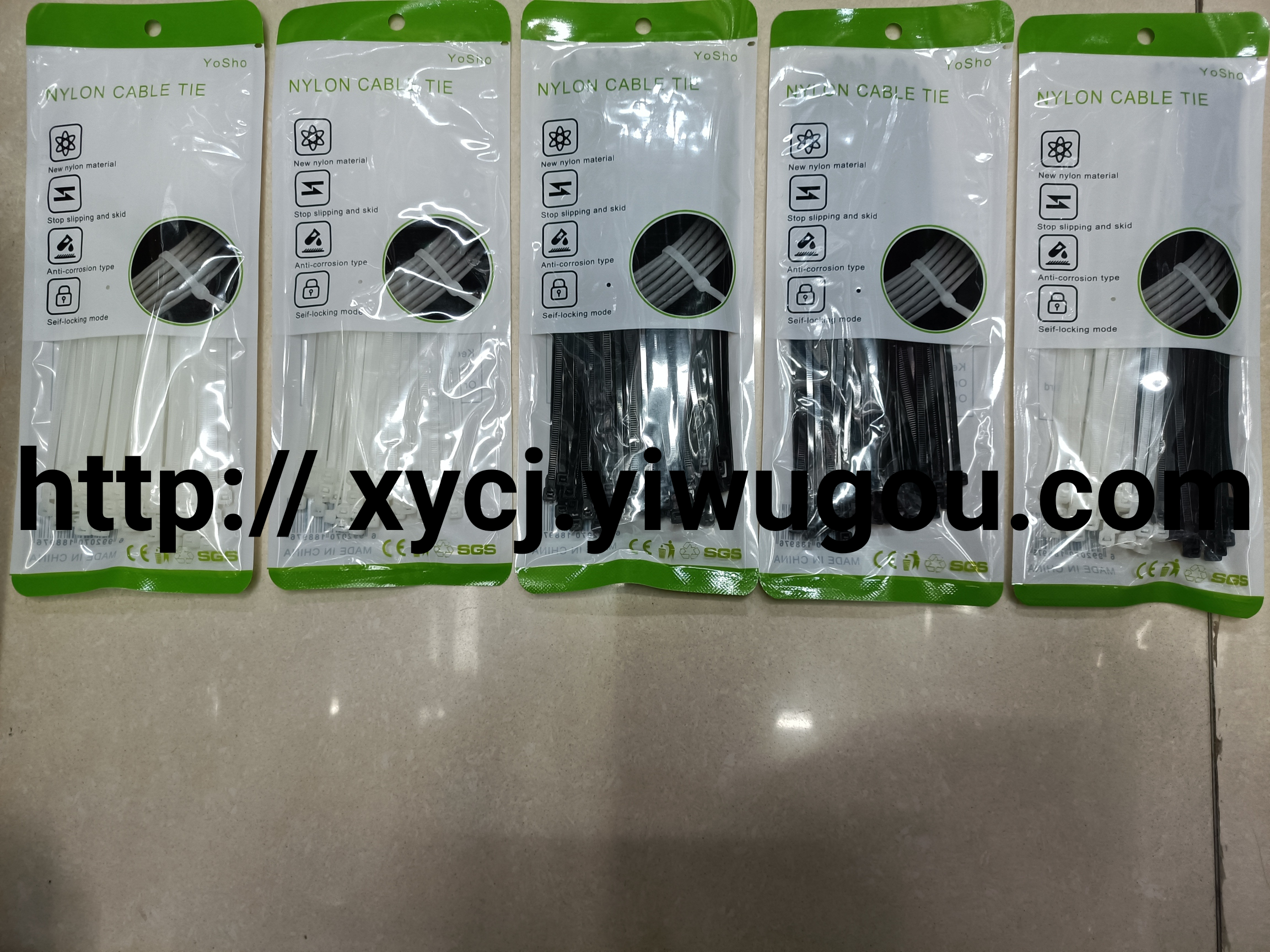 Wholesale cold-resistant cable ties from nylon cable tie manufacturers: 3*4*5*8*100*150*200*250*300*400*500 Application Scenario