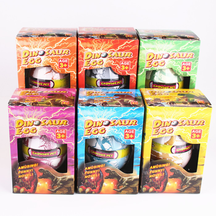 Queer Shuang customizable Supreme White Crack Dinosaur Egg Resurrection Egg 6x Magnification and Expansion Dinosaur Egg Creative toy Specification image