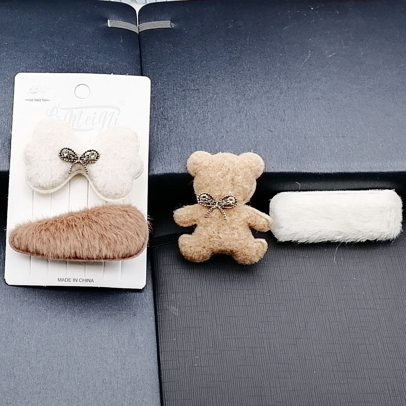 N3611 multiple types of wool BB clips + duck clips, duck clips, head clips, hair accessories, head accessories, Japanese and Korean accessories, 2-yuan store wholesale Specification image