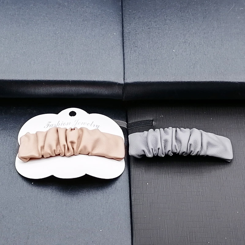 N3331 Fashionable and simple leather art BB clips, duck clips, hair clips, hair accessories, head accessories, Japanese and Korean accessories, 2-yuan store wholesale Specification image