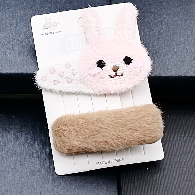 N3515 raw material + cartoon BB clips, duck clips, hair clips, hair accessories, headwear, Japanese and Korean accessories 2-yuan store wholesale Specification image