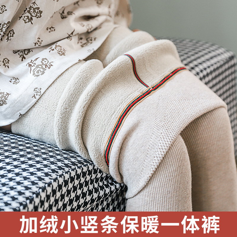 加绒一体裤/儿童打底裤/连体裤袜产品图