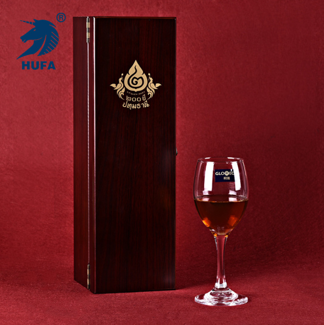 新款高档红酒木盒 带四件套酒具木盒包装单支酒盒现货供应批发  激光雕刻  带不锈钢开瓶器 不锈钢倒酒器 不锈钢酒塞四件套