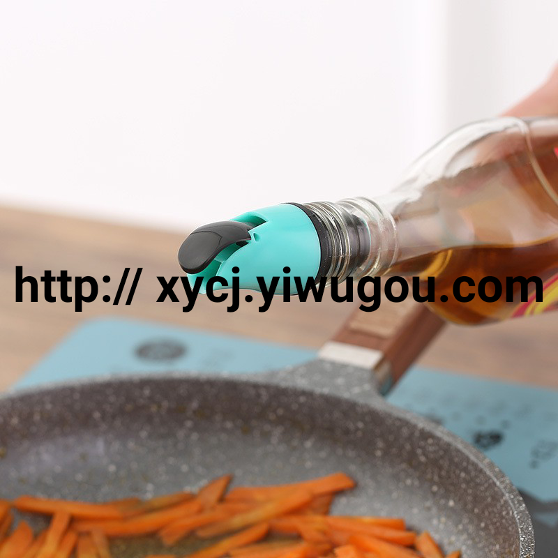 Automatic opening and closing of the flow-diverting nozzle for seasoning bottles to prevent leakage, a tool for pouring red wine, edible oil, soy sauce and currant bottles with stoppers and LIDS Specification image