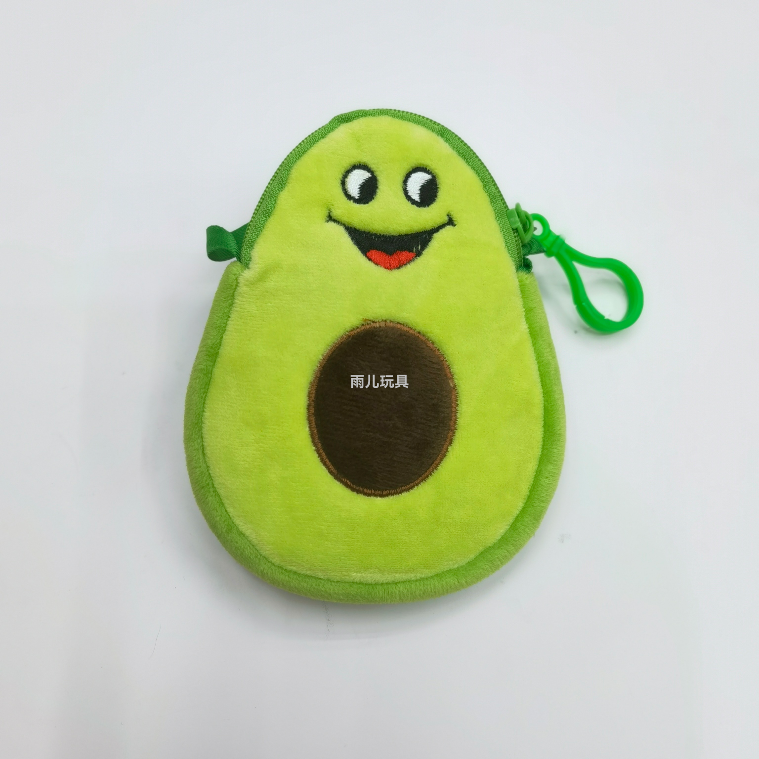 Avocado coin purse, cartoon coin purse, children's wallet, avocado children's shoulder bag details Picture