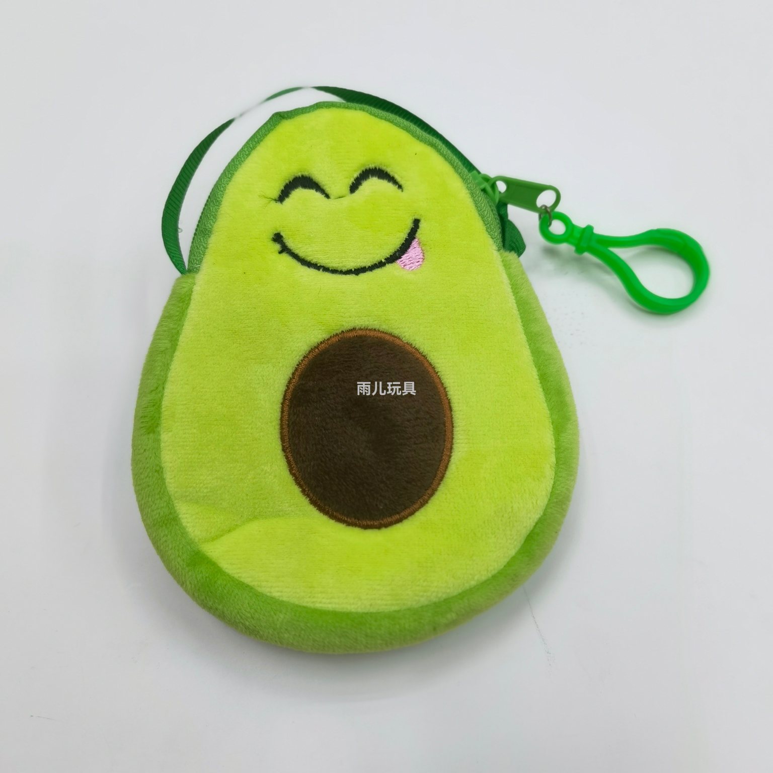 Avocado coin purse, cartoon coin purse, children's wallet, avocado children's shoulder bag Item Picture