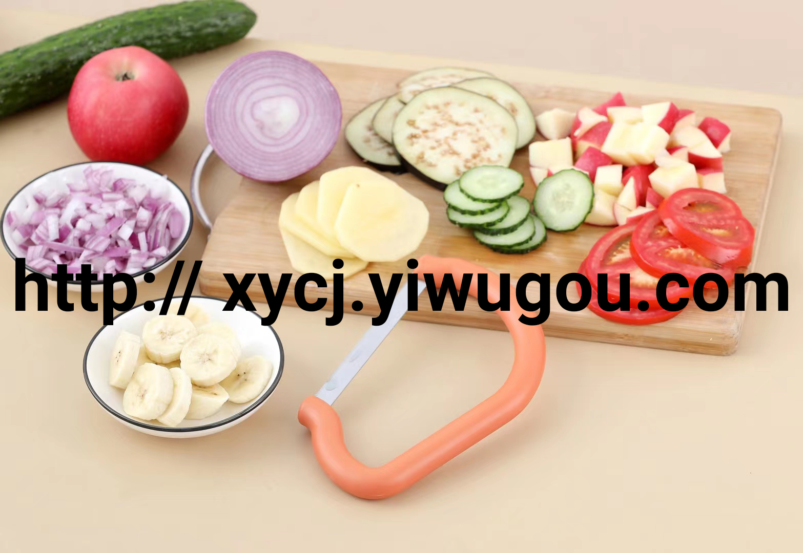 New explosive fruit and vegetable slicer cutter