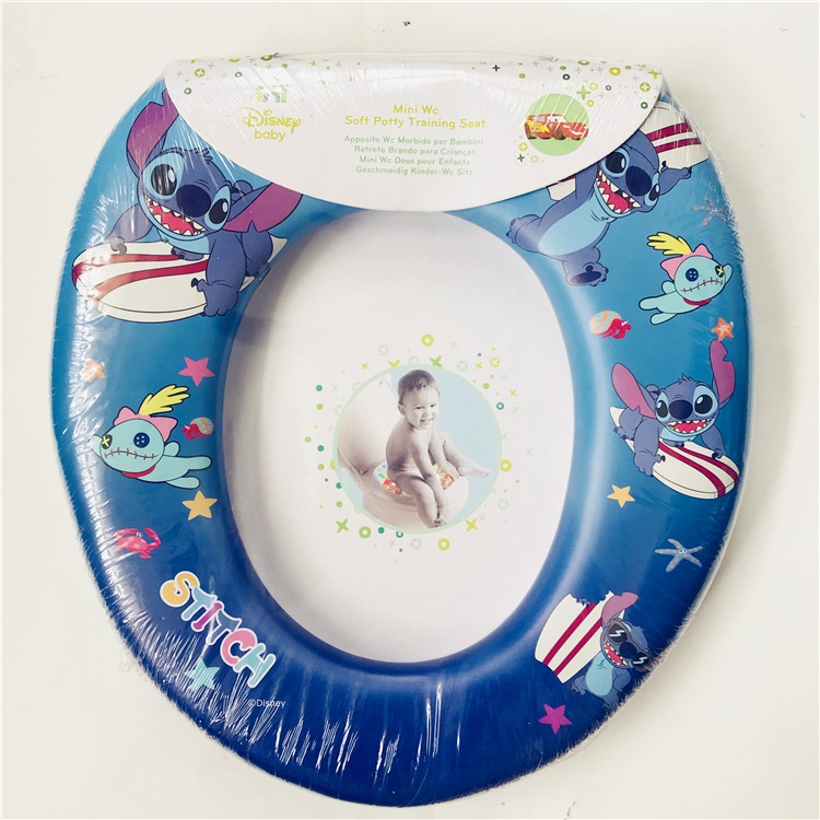 Children's cartoon toilet seat, pu soft cushion, no installation required, children's toilet seat wholesale is selling well at street stalls details Picture