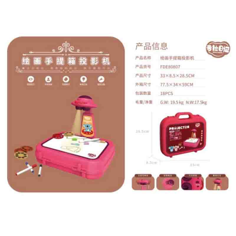 Koala Diary Children's Projection Painting Machine, Projection suitcase, Graffiti Writing Board, Illuminated Music, writing and painting board Application Scenario