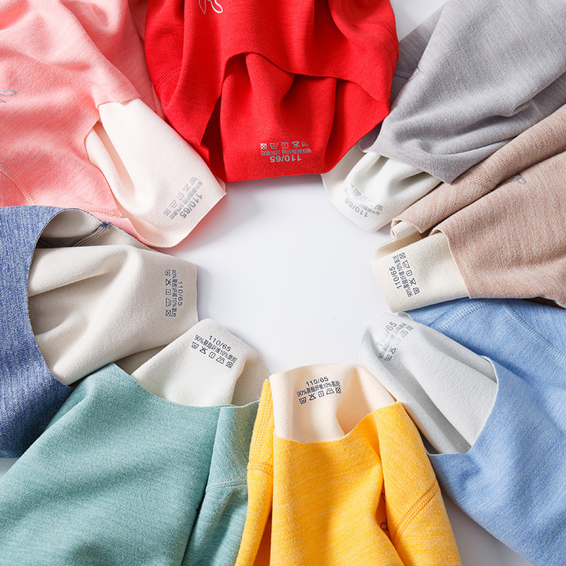 童保暖上装实物图