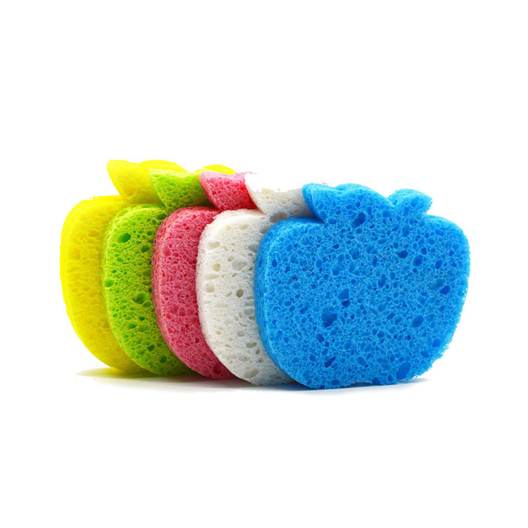 Factory direct supply of wood pulp cotton natural cleansing and makeup removal sponges, cleansing and face washing sponges, beauty sponges, multi-shaped wood pulp sponges Item Picture