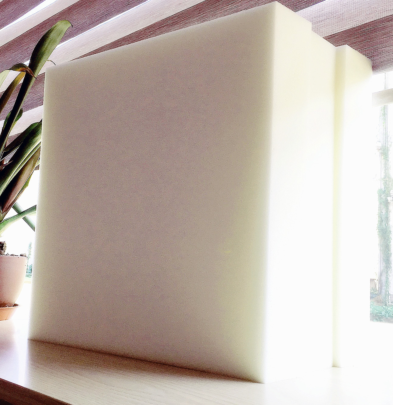 Polyurethane foam slow recovery seat sponge cushion, high-density sponge sofa cushion Specification drawing