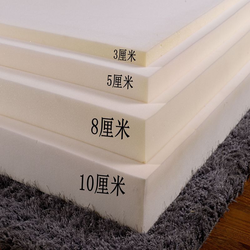 Slow-rebound sponge mattress, pu polyurethane sponge pad, high-density mattress sponge customization Specification drawing