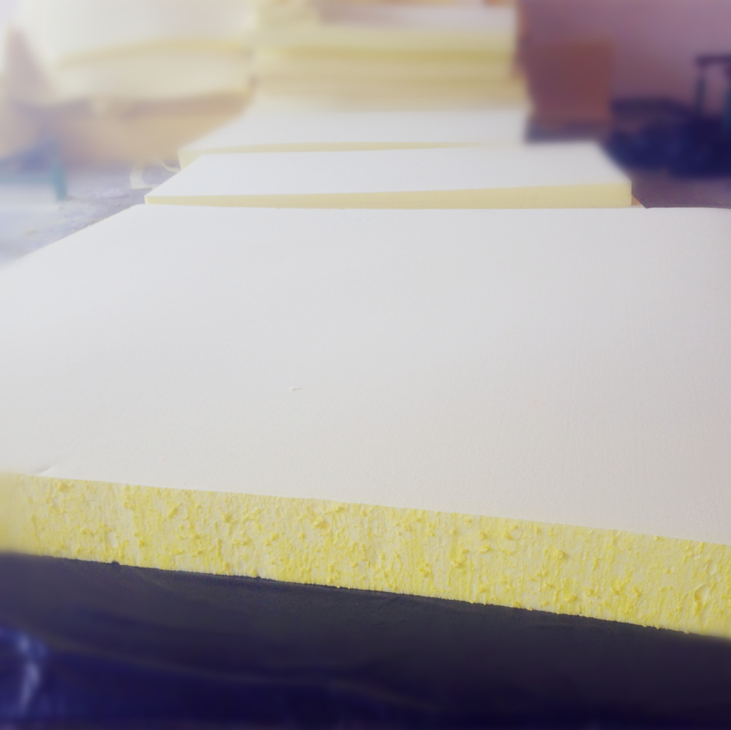 High resilience mattress sponge, high-density sponge, sofa cushion, bay window cushion, sponge processing details Picture