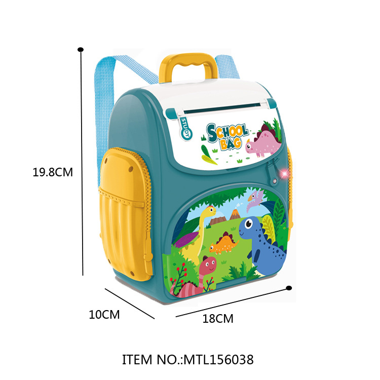 New cross-border best-selling children's schoolbags, backpacks, safes, money roll machines, creative password ATM piggy banks and toys full figure