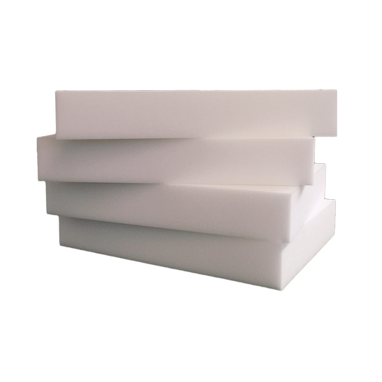 White sponge square high-density sponge sofa cushion memory mattress sponge details Picture