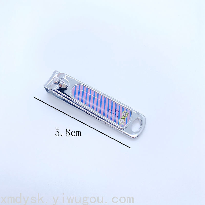 Small nail clippers, creative text nail clippers, cute nail clippers with files, box set, supermarket wholesale details Picture