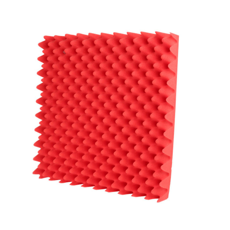 50x50 high-density flame-retardant egg sound insulation cotton, wall self-adhesive wave sound insulation cotton, mushroom head sound-absorbing cotton pyramid Specification drawing