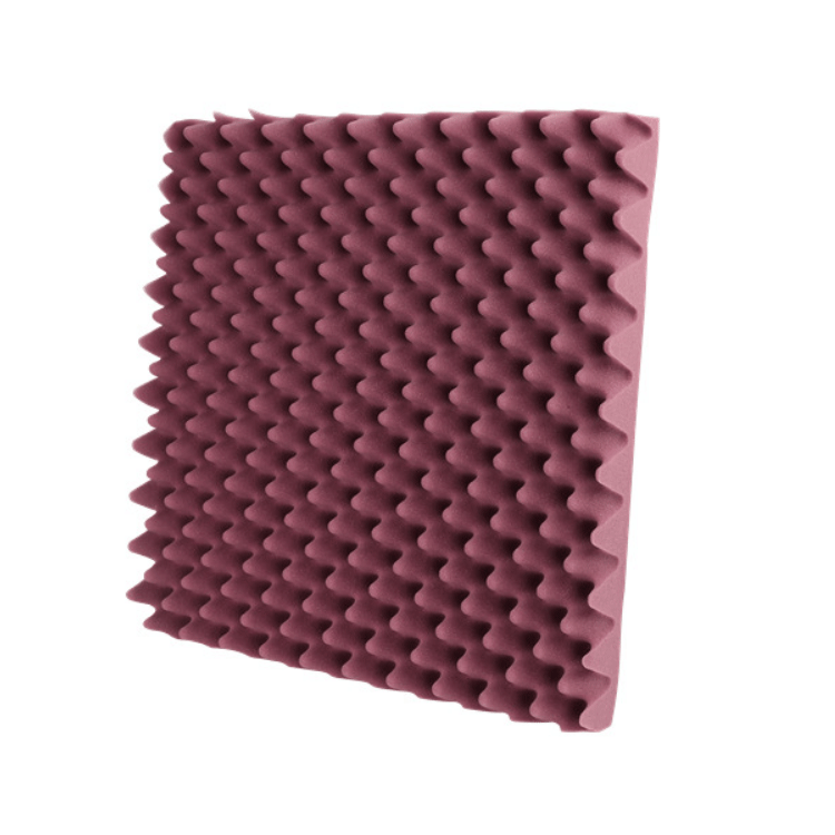 50x50 high-density flame-retardant egg sound insulation cotton, wall self-adhesive wave sound insulation cotton, mushroom head sound-absorbing cotton pyramid Item Picture