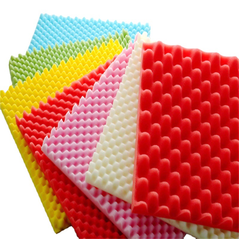 定制首饰礼盒内托减震雕刻波峰海绵内衬 护体抗压植绒海绵