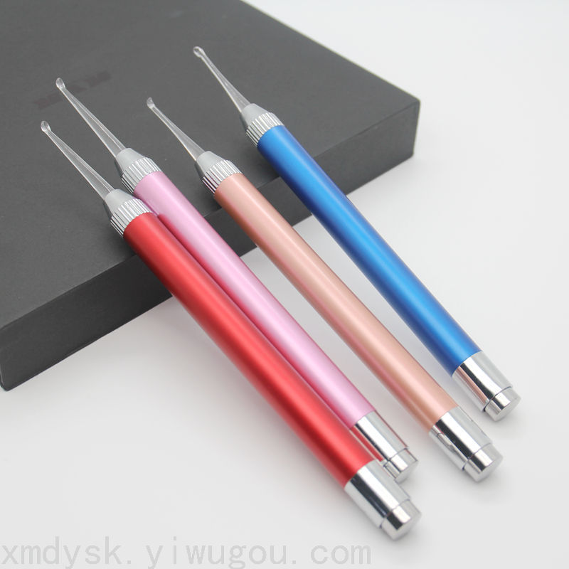 发光耳挖儿童照明耳勺可视采耳工具掏耳朵勺收纳环保耳挖家用便携