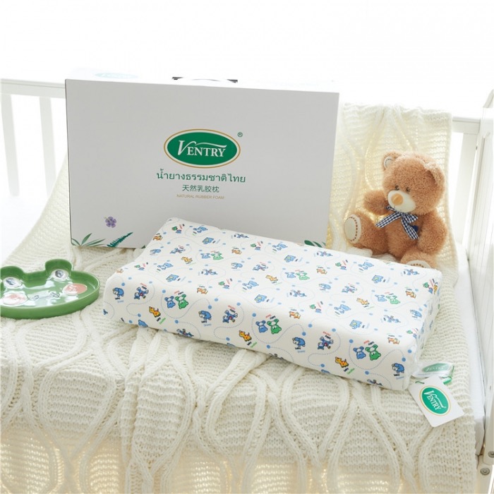 正品泰国ventry 天然乳胶枕 儿童款 正品V牌儿童乳胶枕 枕头