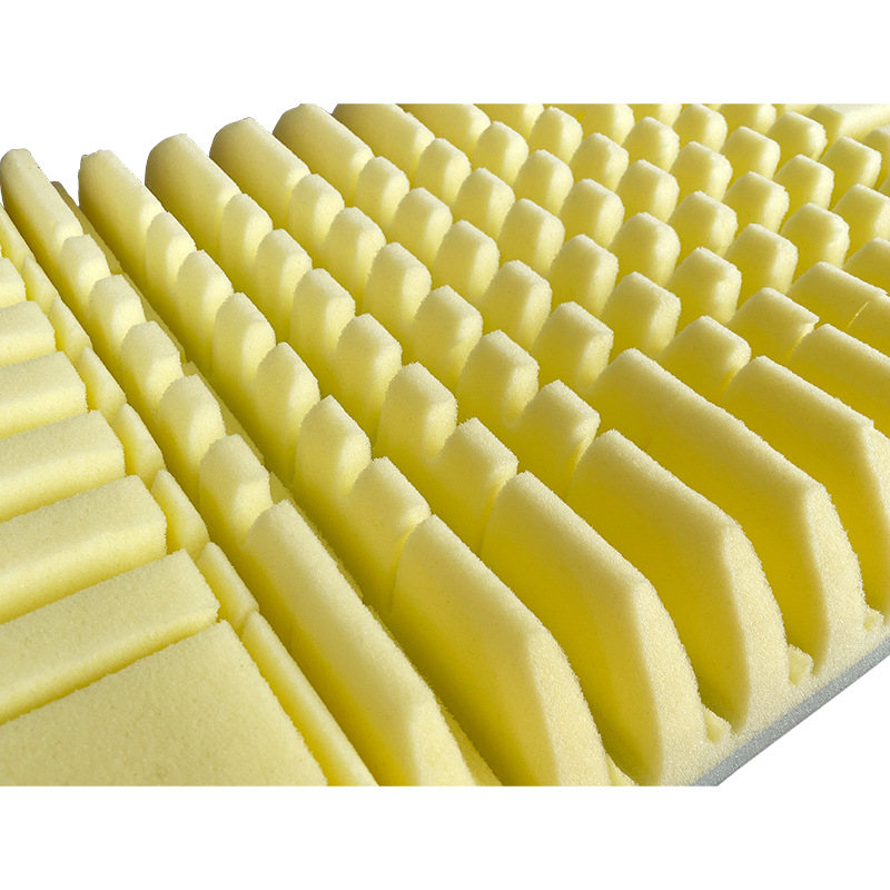 Factory direct supply of high-quality sponge double-sided shaped pillows and three-layer composite cut shaped cervical pillows Item Picture
