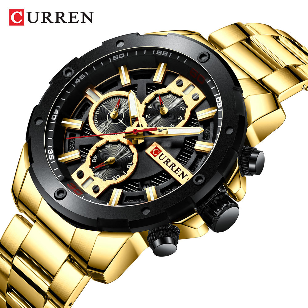Curren/ carion nuevo reloj de cuarzo 8336 reloj de cuarzo para hombres con correa de acero reloj de calendario reloj de cuarzo resistente al agua reloj de comercio exterior de seis pines reloj de cuarzo para hombres Application Scenario