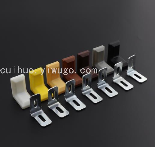 Plastic nylon thickened corner code furniture right Angle 90 degree corner code cabinet connector corner code