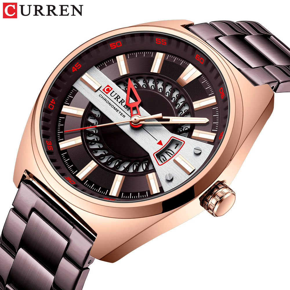 Curren/ Carren 8403 Men's Watch Calendar Steel Band quartz Business Casual men's watch Application Scenario