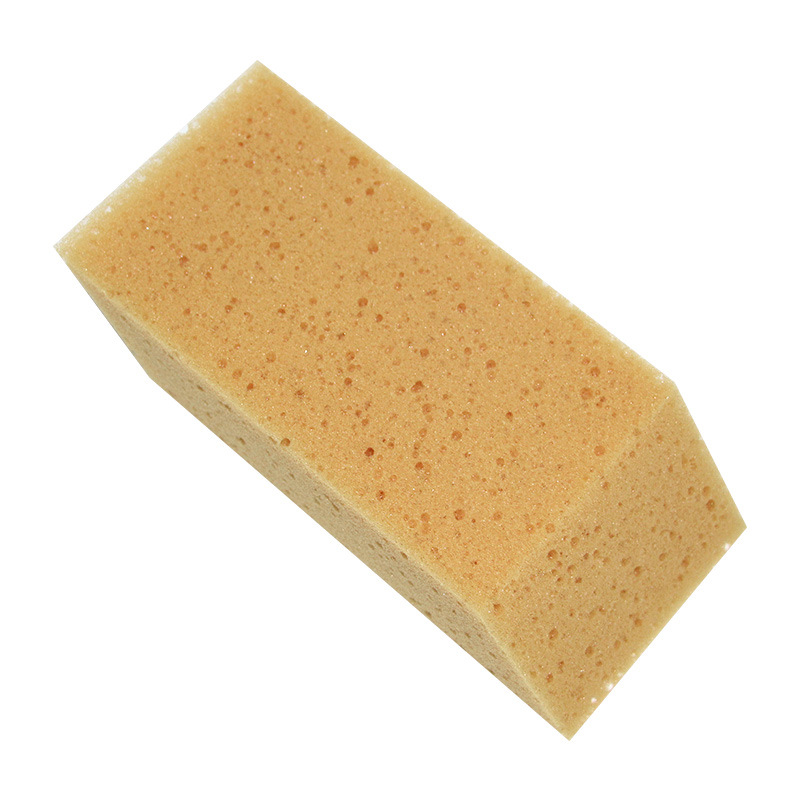 Car wash seaweed sponge, angled dual-effect cleaning sponge manufacturer wholesale details Picture