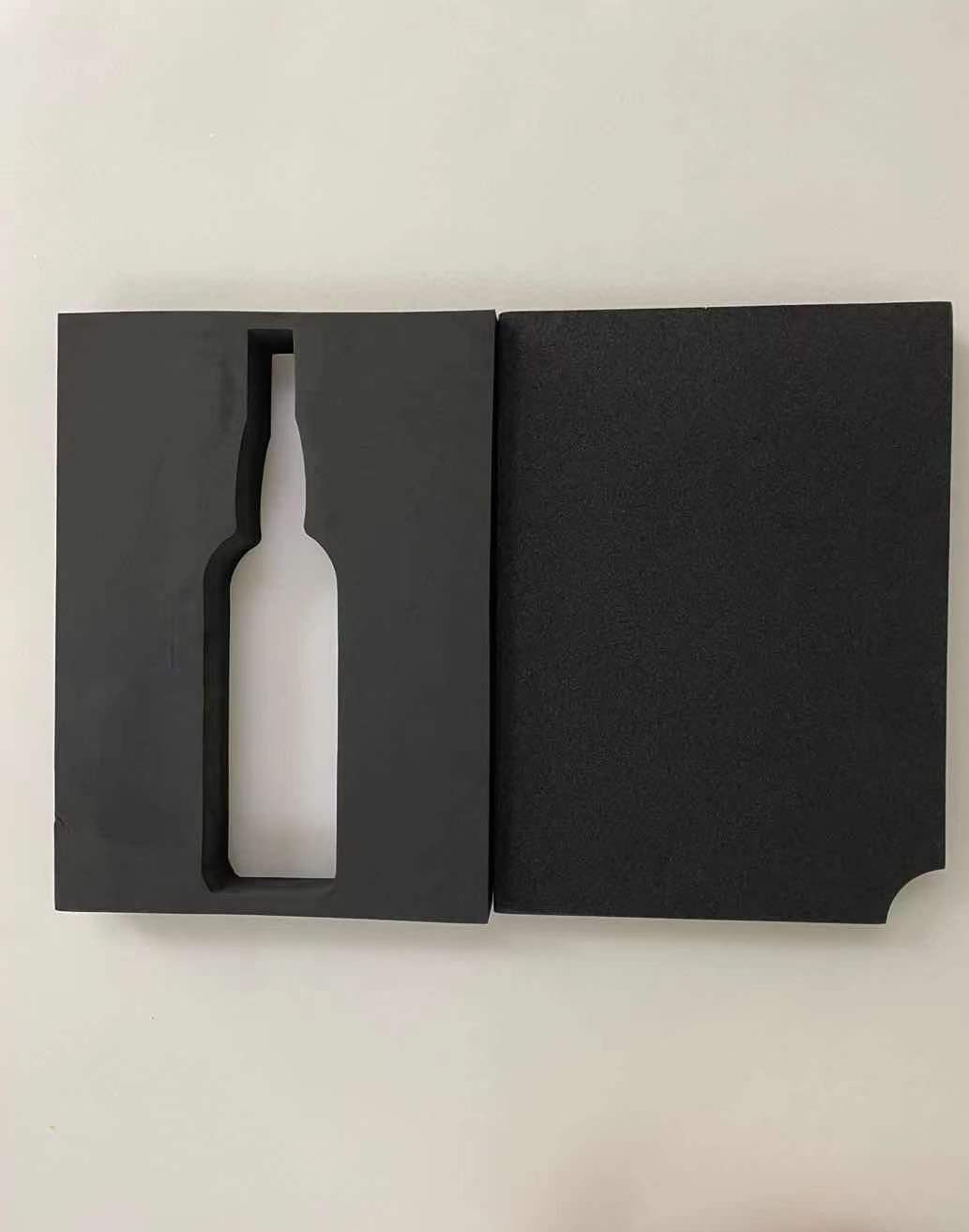 Anti-static foam flocking inner support for packaging, cosmetic box, wine box, toolbox, sponge inner lining Specification drawing