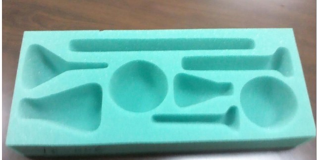 Customized packaging box protective sponge inner support, cosmetic shockproof sponge inner lining, packaging sponge Specification drawing