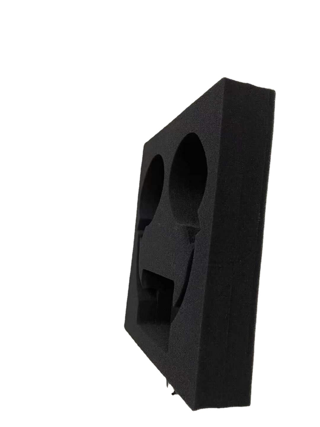 Factory-supplied black inner support, shock-absorbing and cushioning inner lining, high-density sponge packaging box inner lining and inner support Item Picture