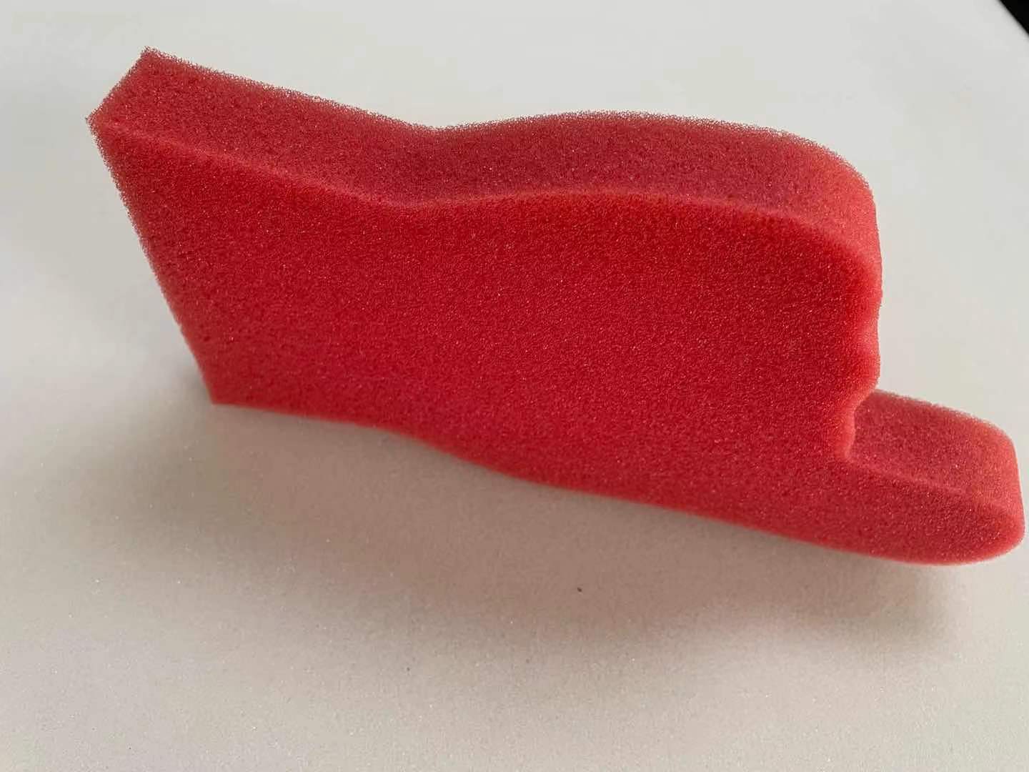 The manufacturer produces water-absorbing colored anti-slip wave sponge rapid shock-absorbing sponge pad inner lining as required Specification drawing