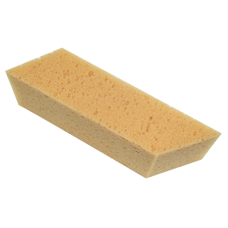 Car wash seaweed sponge, angled dual-effect cleaning sponge manufacturer wholesale Specification drawing